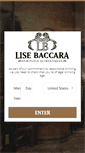 Mobile Screenshot of lisebaccara.com